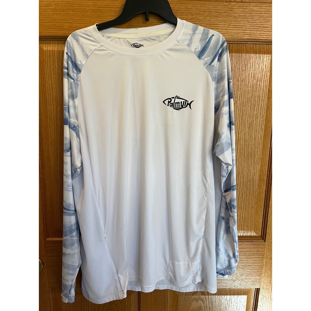 PALMYTH Performance Fishing Shirt Fly Fishing Lightweight Long Sleeves XL